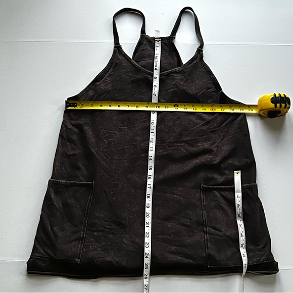 🍂NWOT Free People Hot Shot Mini Dress. Black. Size: Medium - Picture 11 of 12